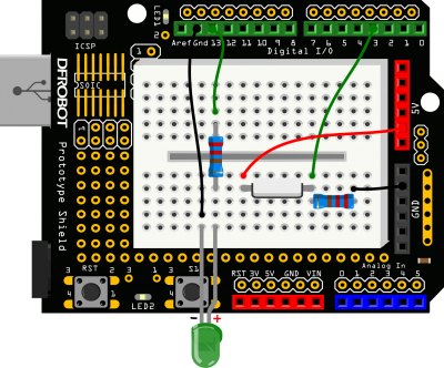 Detecting vibration